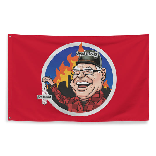 Stolen Valor Tim Wall Flag