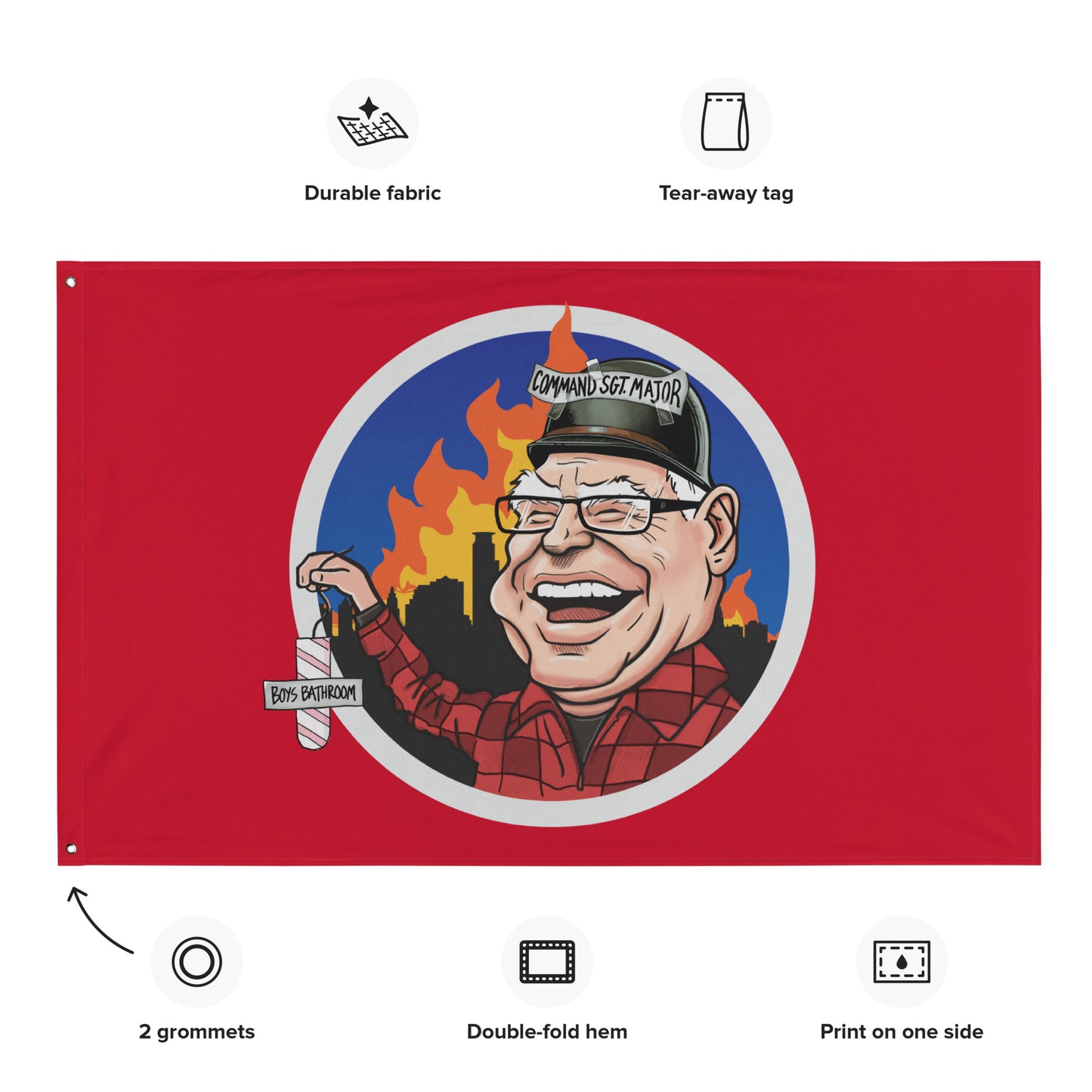 Stolen Valor Tim Wall Flag
