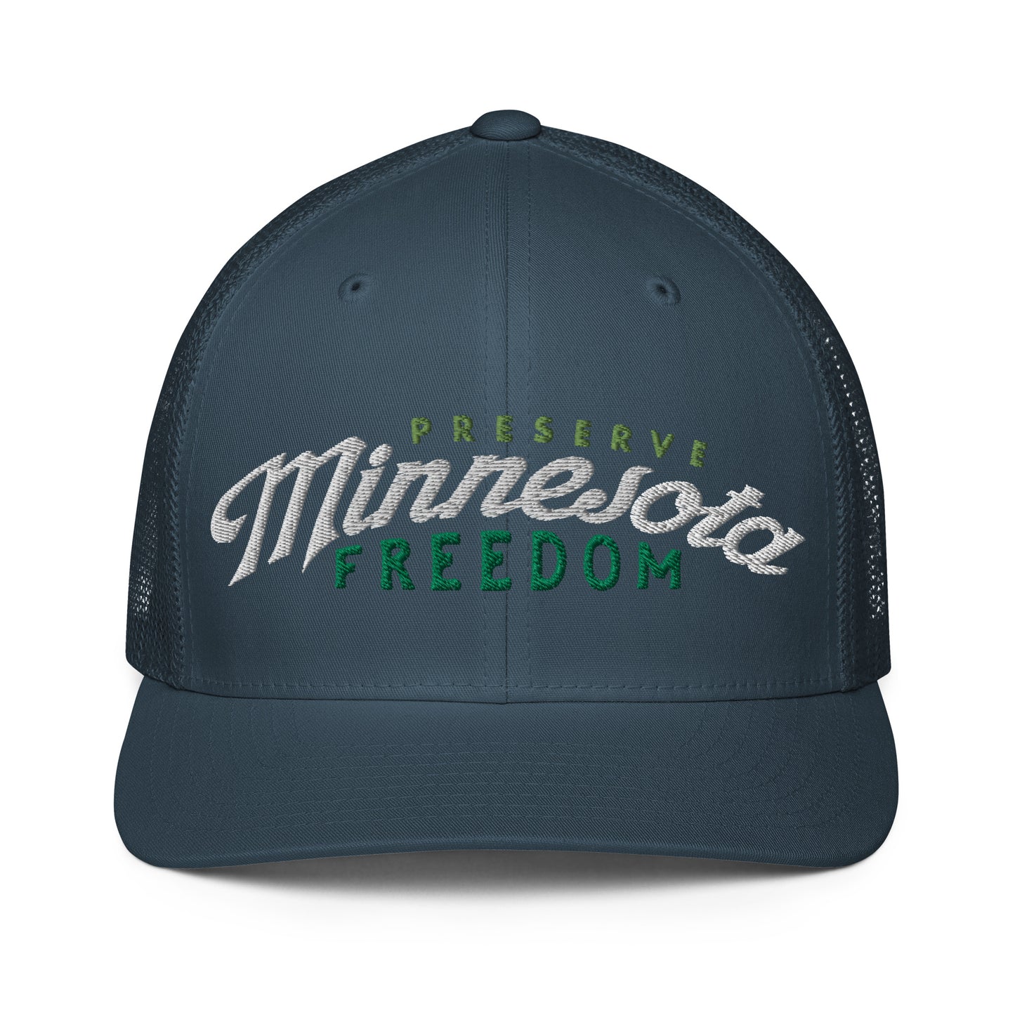Preserve Minnesota Freedom Flexfit® Mesh Trucker Cap