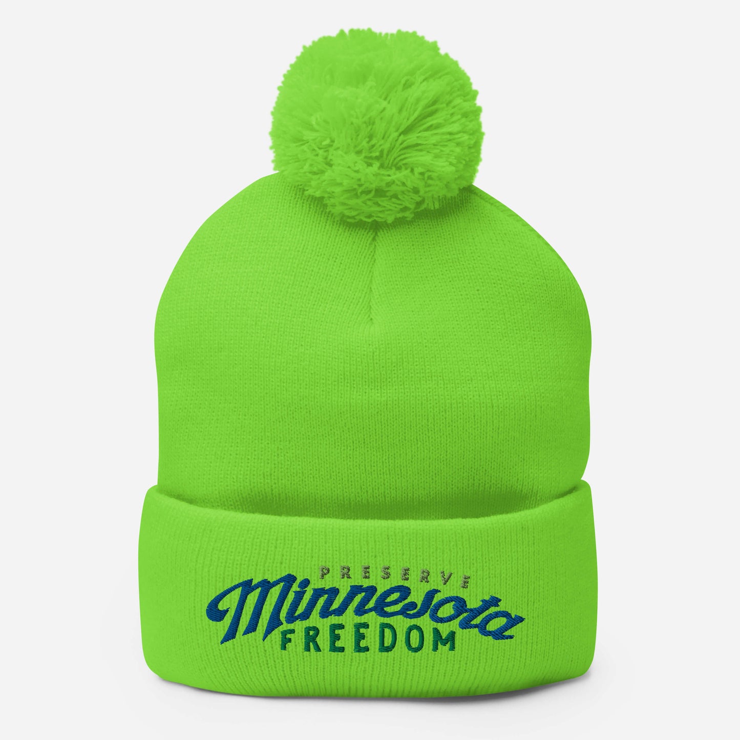 Preserve Minnesota Freedom Pom-Pom Beanie