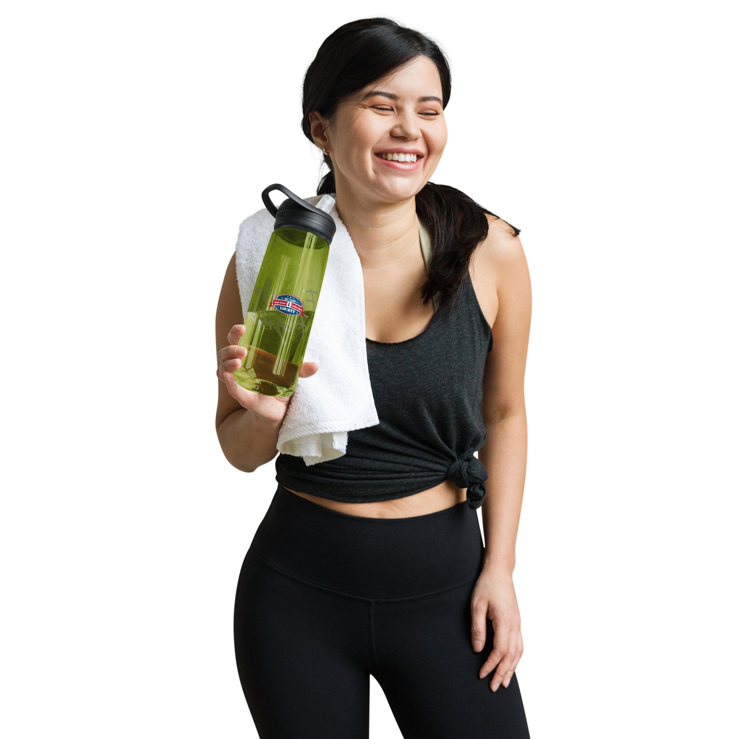 Freedom Fighter Action 4 Liberty Sports Water Bottle
