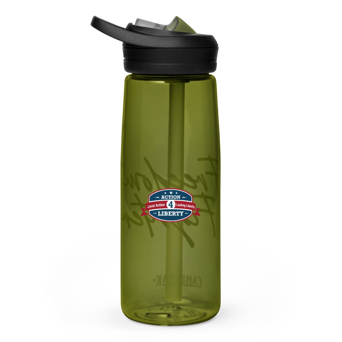Freedom Fighter Action 4 Liberty Sports Water Bottle
