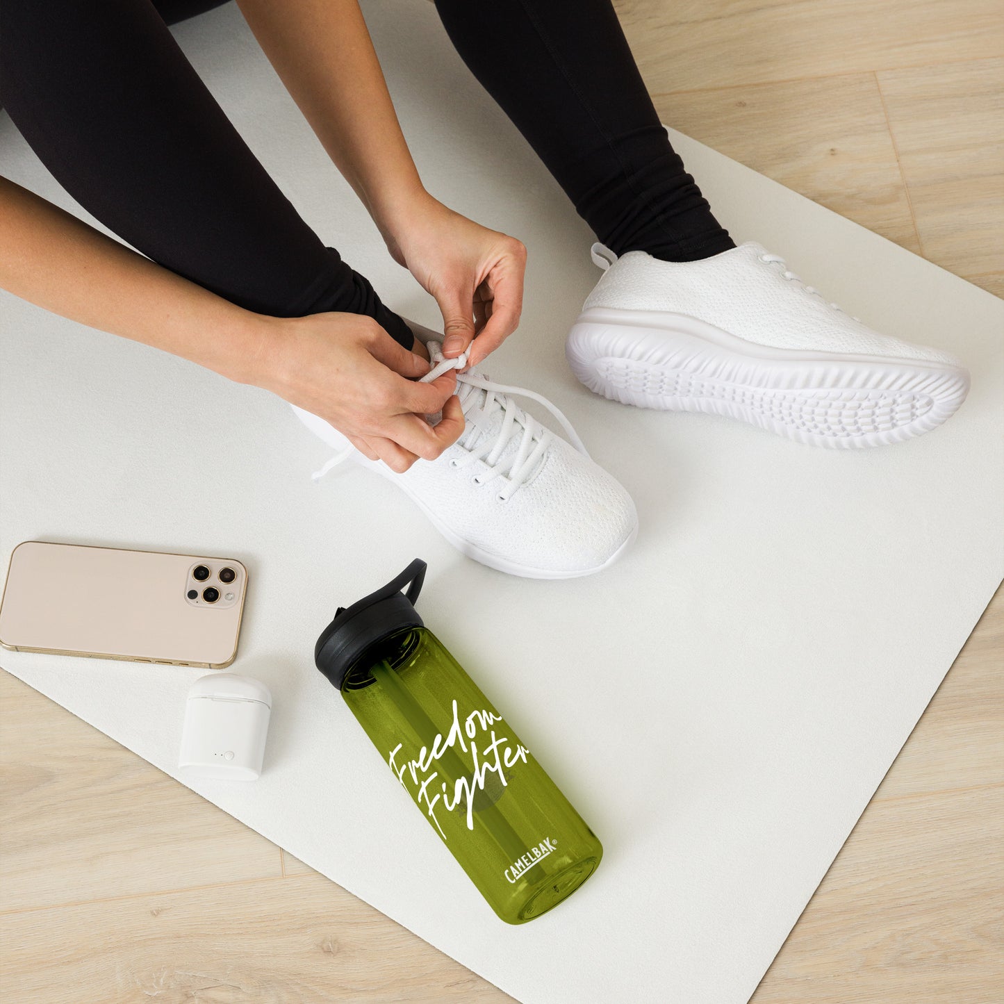 Freedom Fighter Action 4 Liberty Sports Water Bottle