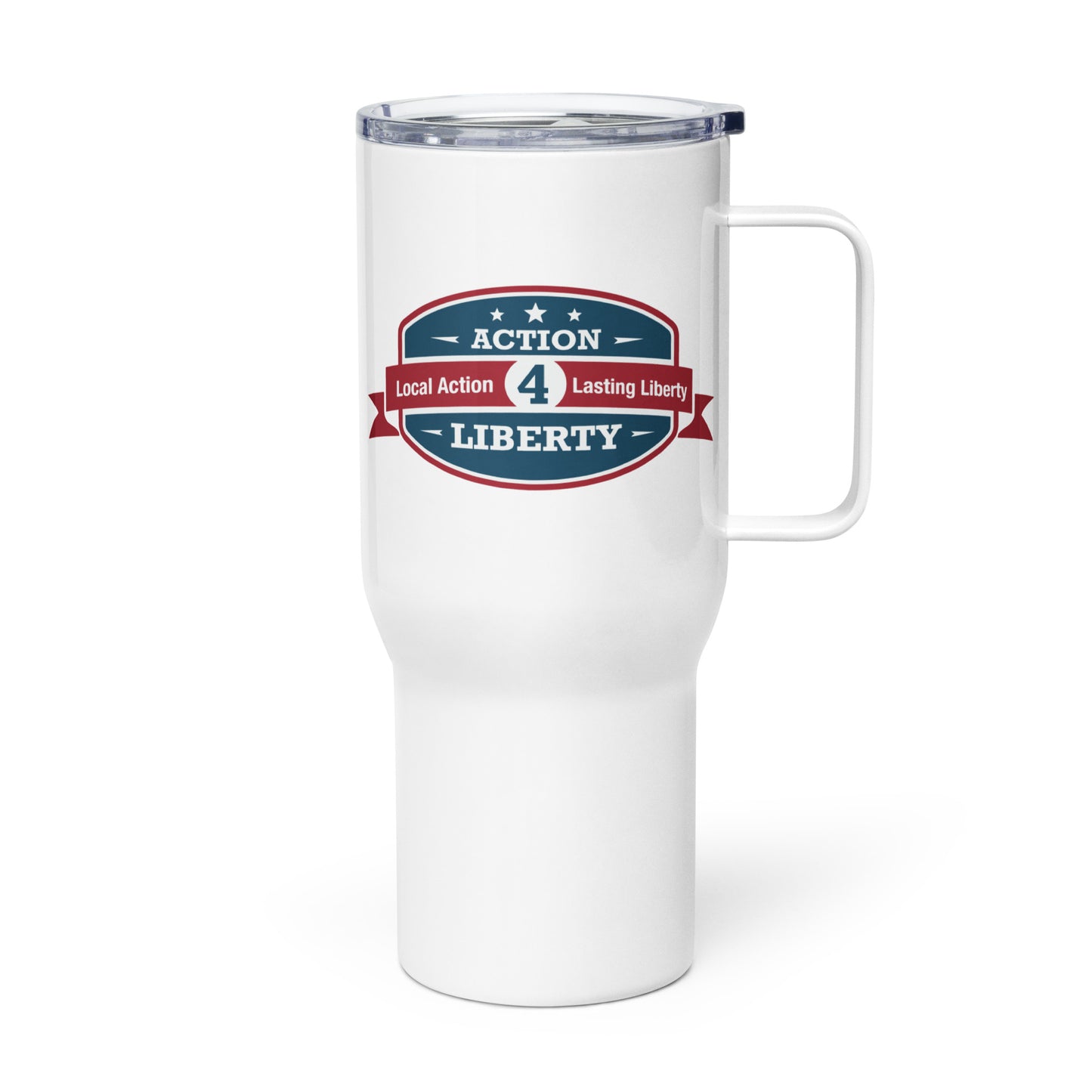 Action4Liberty Travel Mug with a Handle