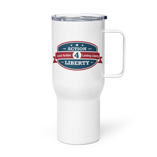 Action4Liberty Travel Mug with a Handle