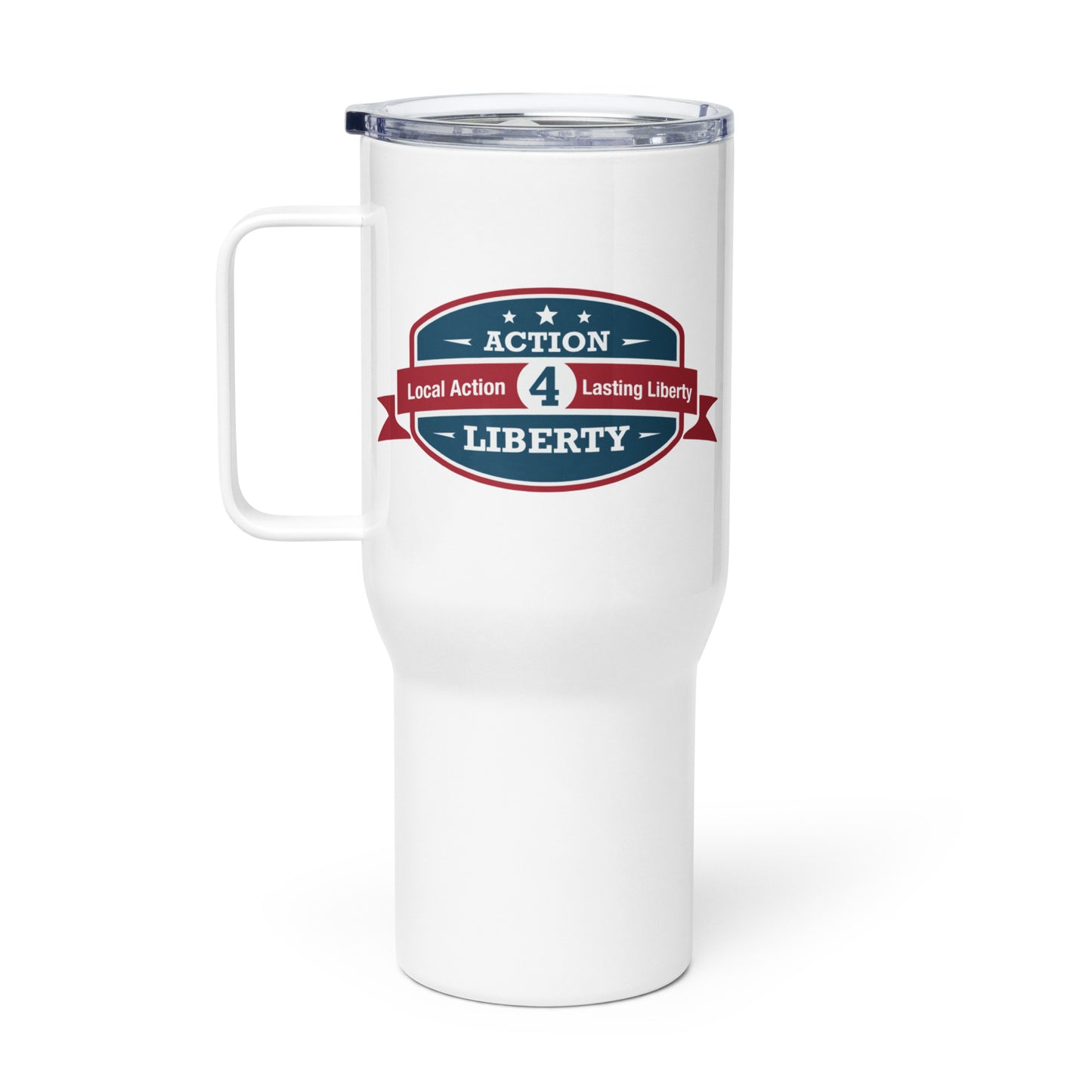 Action4Liberty Travel Mug with a Handle