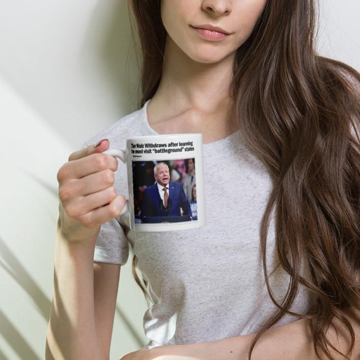 Tim Walz Battleground States Mug