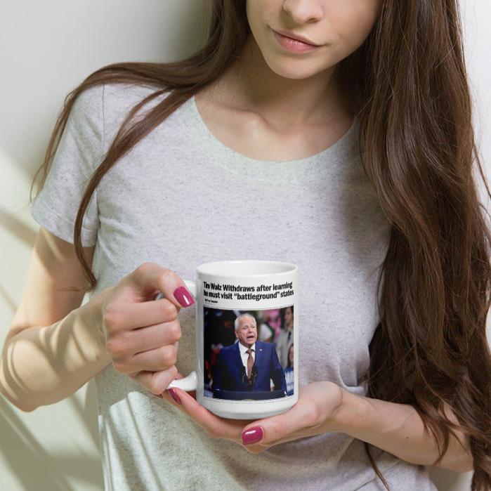 Tim Walz Battleground States Mug