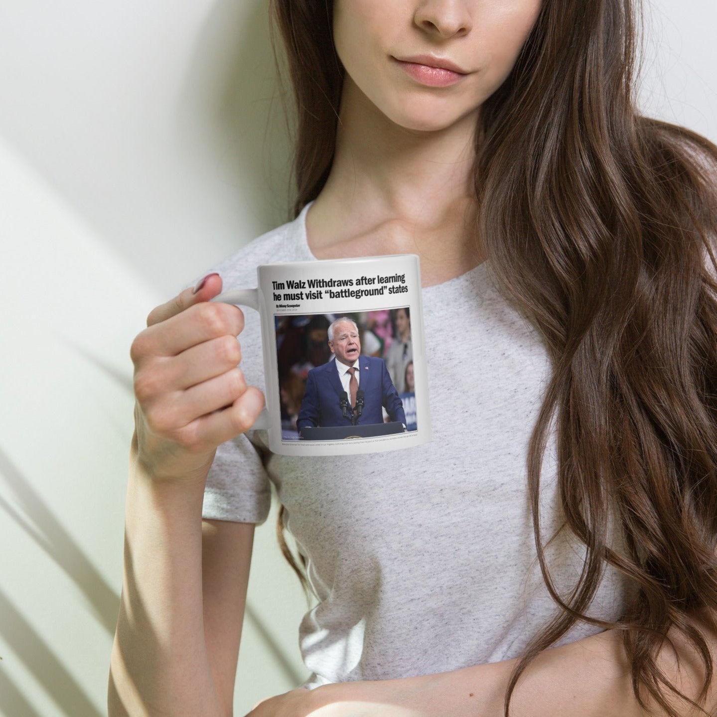 Tim Walz Battleground States Mug