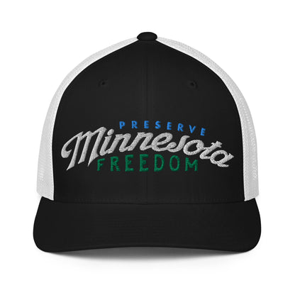 Preserve Minnesota Freedom Flexfit® Mesh Trucker Cap