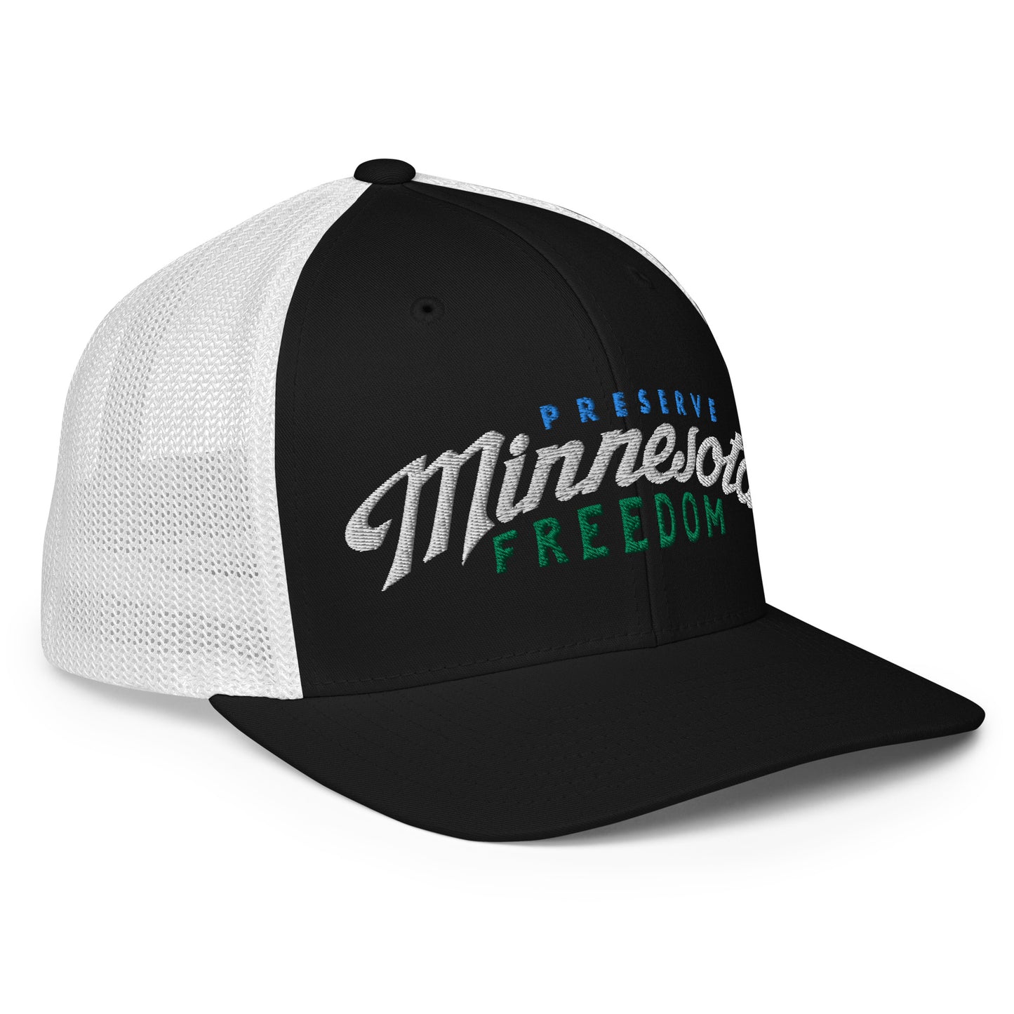 Preserve Minnesota Freedom Flexfit® Mesh Trucker Cap