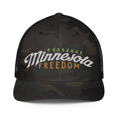 Preserve Minnesota Freedom Flexfit® Mesh Trucker Cap