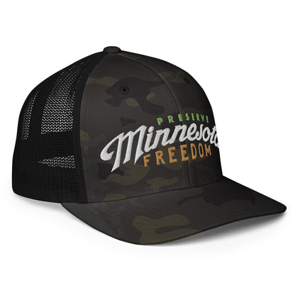 Preserve Minnesota Freedom Flexfit® Mesh Trucker Cap