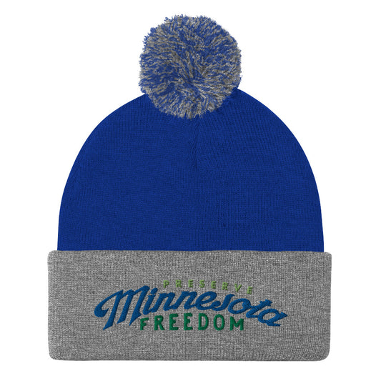 Preserve Minnesota Freedom Pom-Pom Beanie