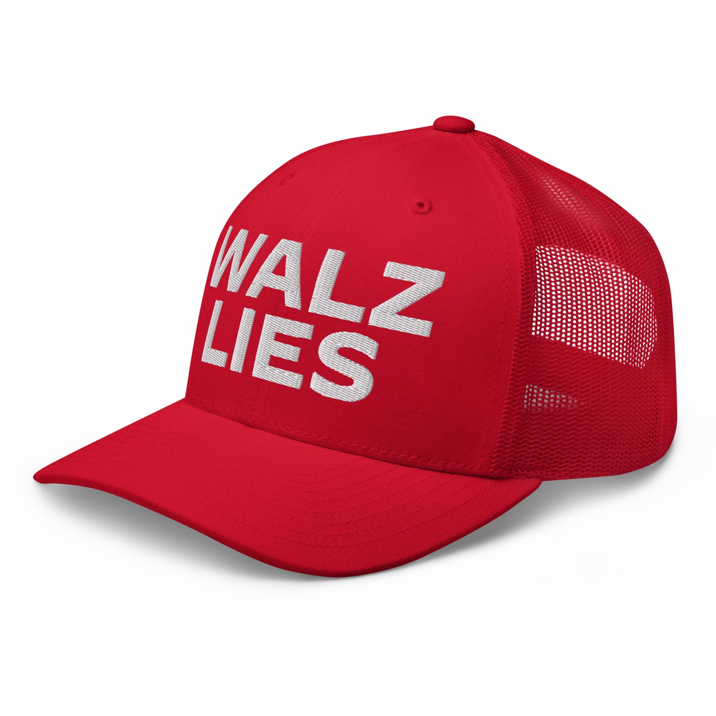 Walz Lies Trucker Cap