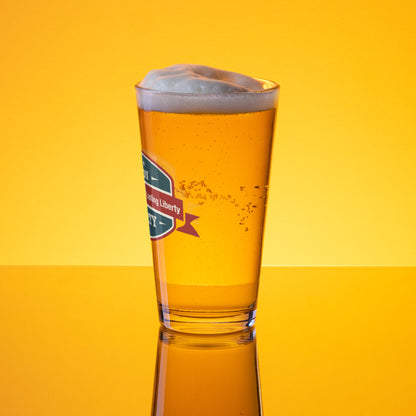 Action 4 Liberty Shaker Pint Glass