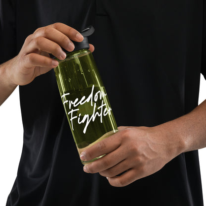 Freedom Fighter Action 4 Liberty Sports Water Bottle