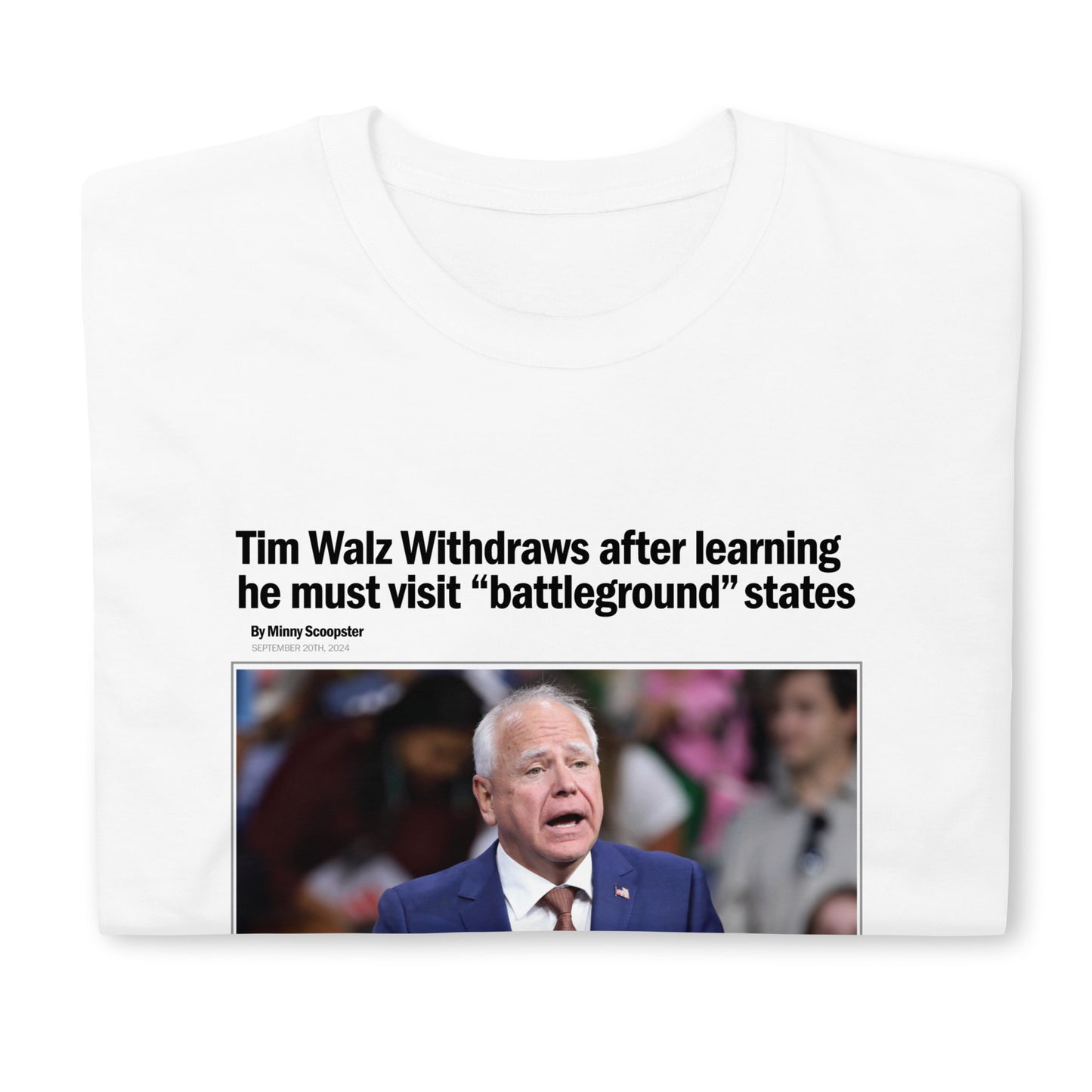 Walz Battleground States T-Shirt