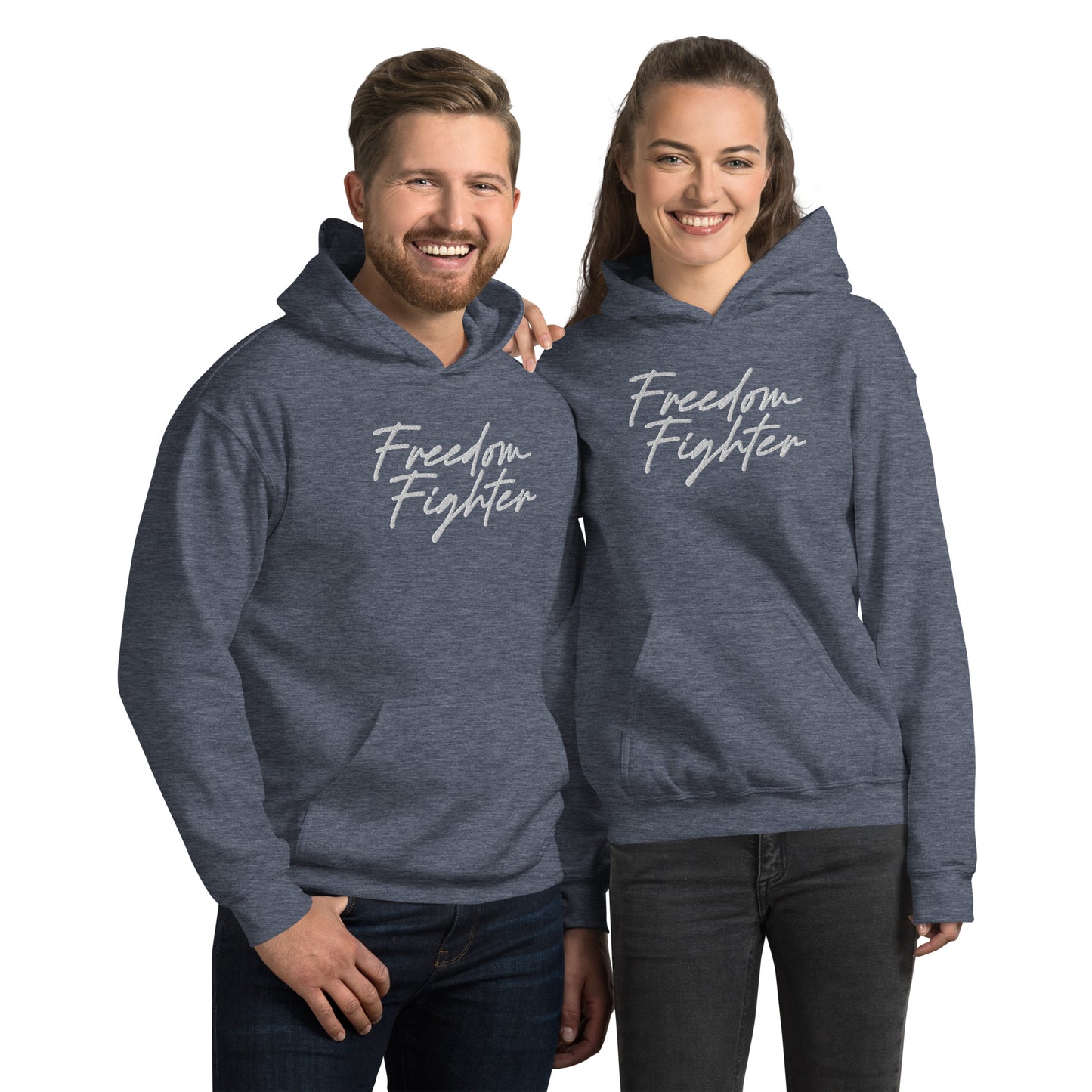 Freedom Fighter Embroidered Hoodie