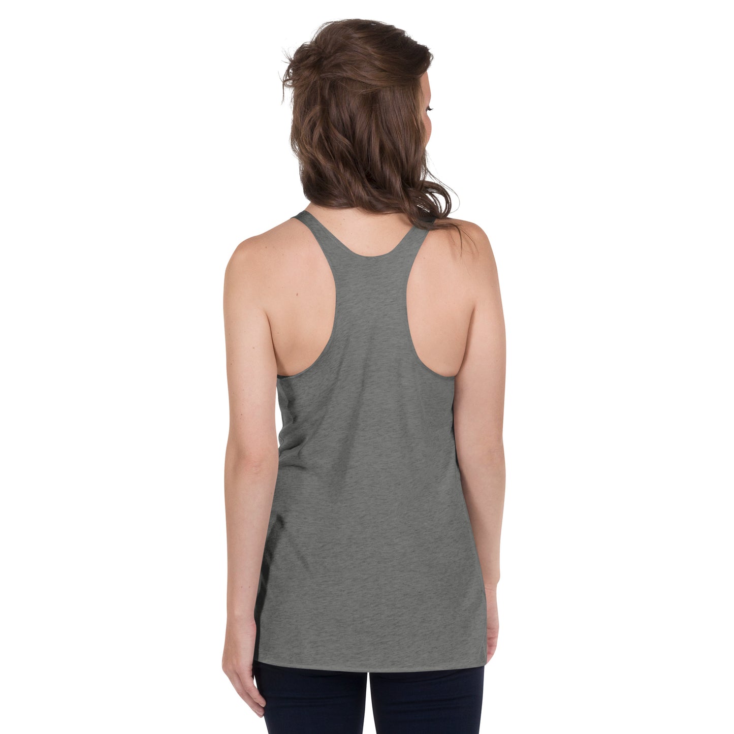 Never Walz Women's Tri-Blend Racerback Tank